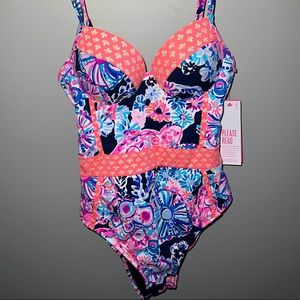 Lilly Pulitzer One piece Swimsuit SIZE 0